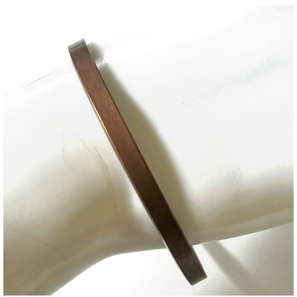 Copper bangle bracelet - Picture 2 of 7